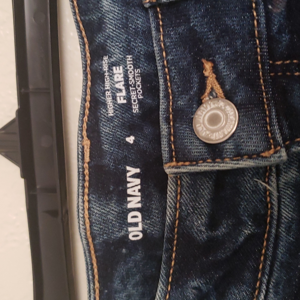 Blue jeans flare size 4 - Picture 3 of 4